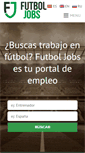 Mobile Screenshot of futboljobs.com